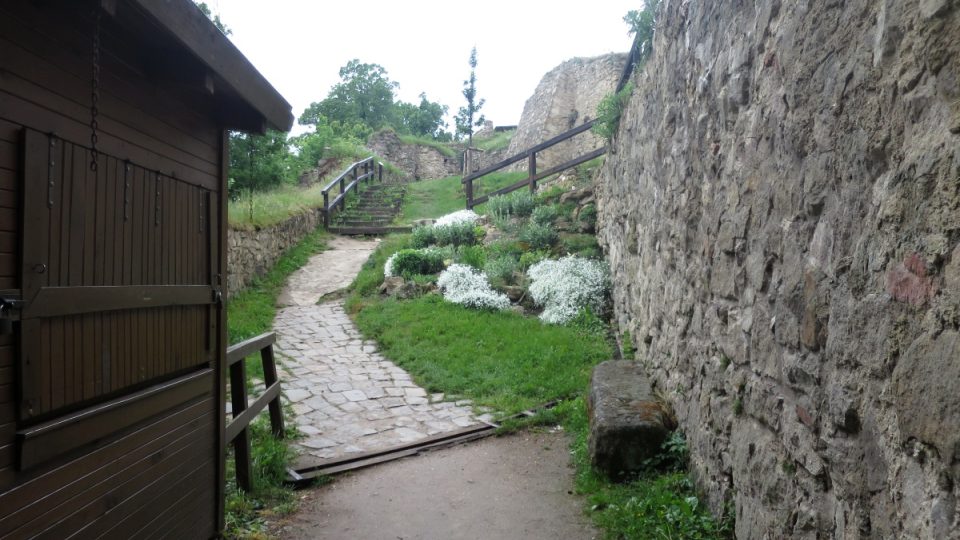 Zřícenina hradu Lukov na Zlínsku