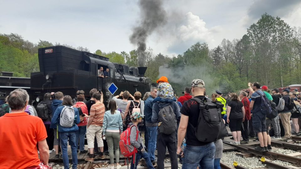 ČD muzeum Lužná u Rakovníka - výstava parních lokomotiv