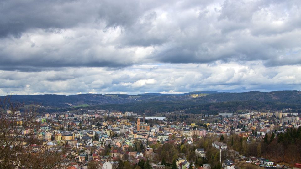 Výhled na Jablonec nad Nisou