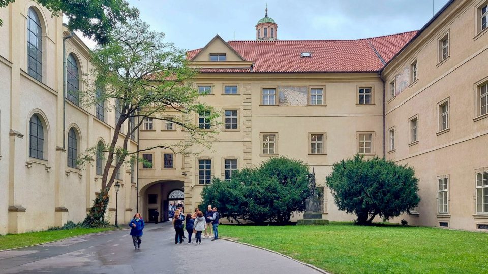 Studentské nádvoří | foto: Jolana Nováková, Český rozhlas Studentské nádvoří