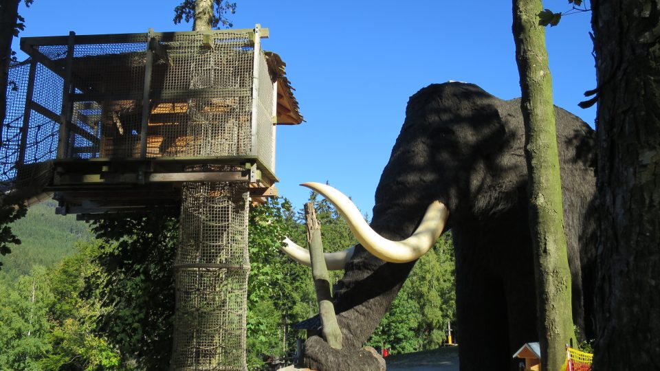 Mamuta si můžete prohlédnout i z výšky