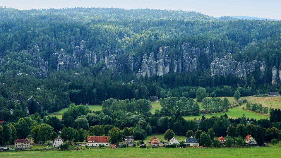 Panorama Křížového vrchu