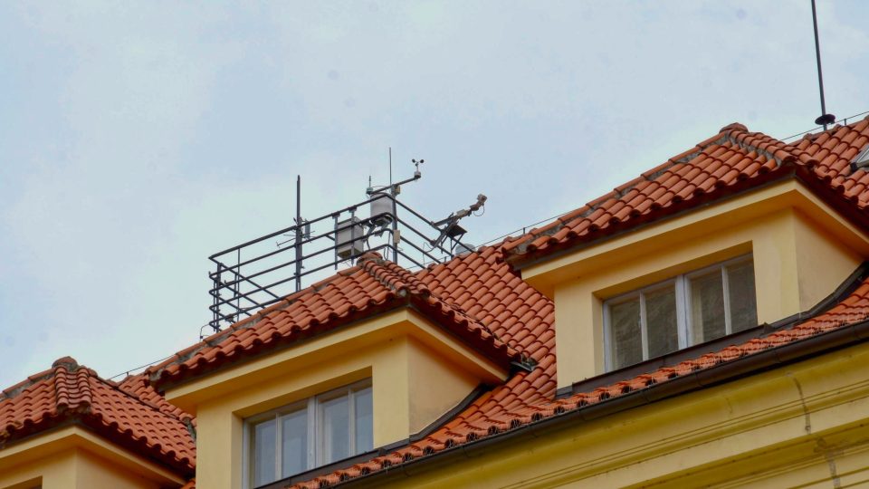 Meteorologická měření v současnosti probíhají zde | foto: Jolana Nováková, Český rozhlas Meteorologická měření v současnosti probíhají zde