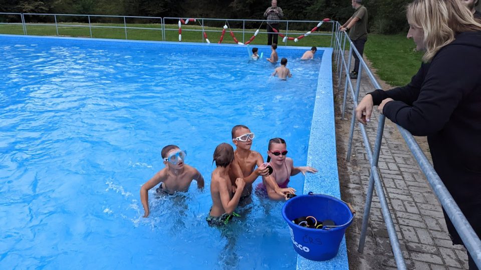 Trénuje se i v bazénu