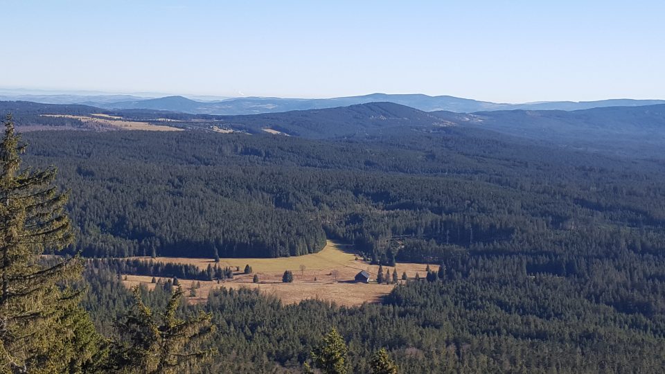 Pancíř nabízí překrásné výhledy | foto: Kateřina Dobrovolná, Český rozhlas Plzeň Pancíř nabízí překrásné výhledy