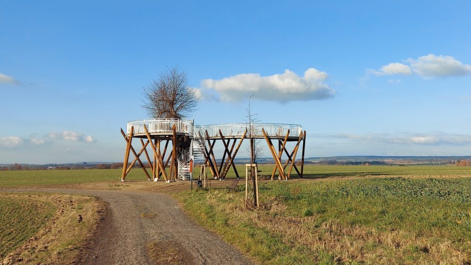 Vyhlídková stavba u Fajmonovy lípy