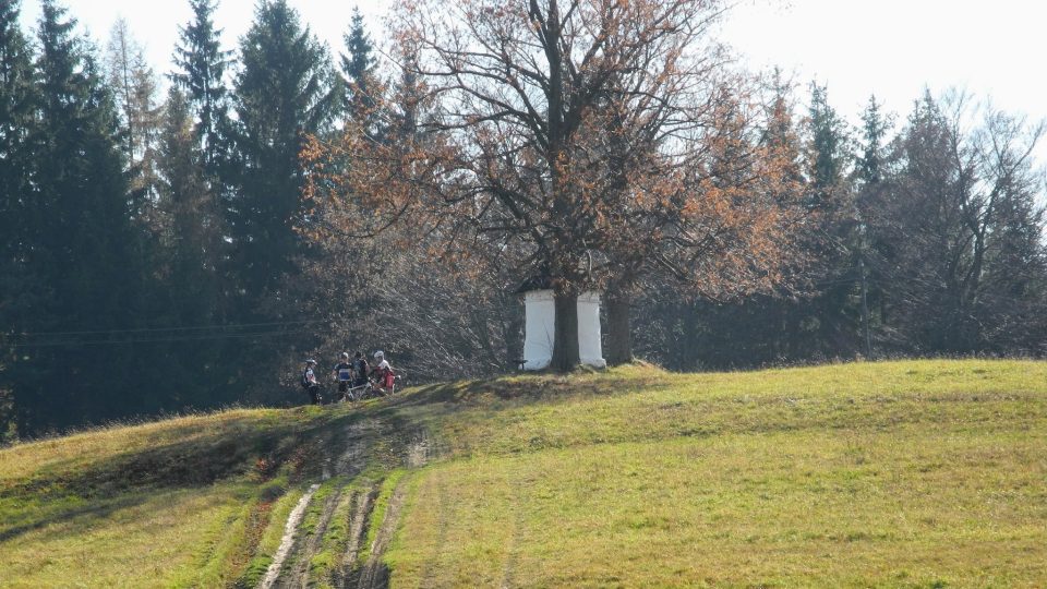 Kaplička na Štrčkové ve Velkých Karlovicích 