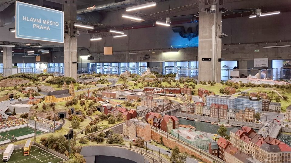 Království železnic na Smíchově | foto: Sabina Vosecká, Český rozhlas Království železnic na Smíchově