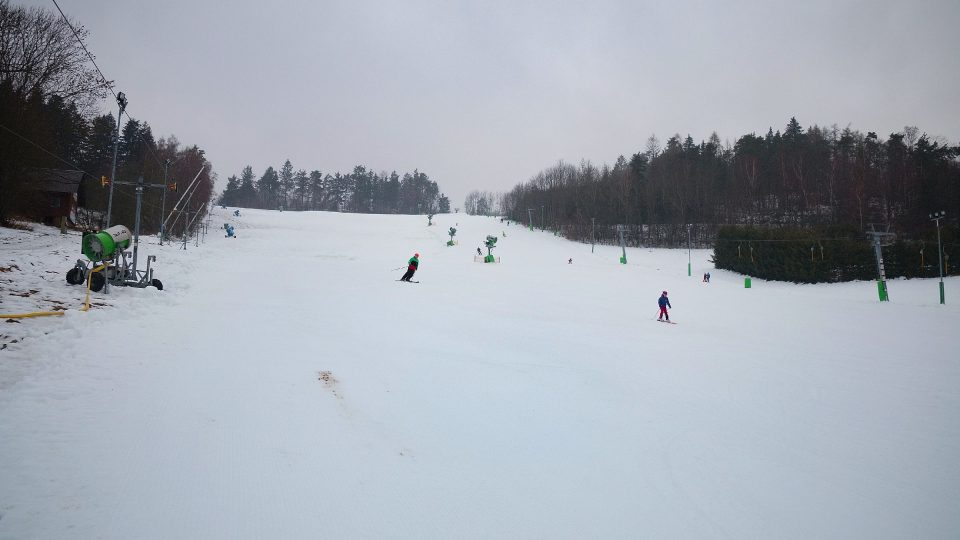 K dispozici jsou dva vleky, poma a dvoukotva