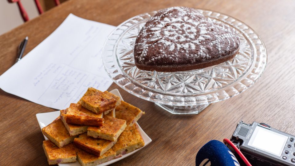 Cuketový perník a cuketová nádivka s uzeným masem. I to nám připravil náš další soutěžící