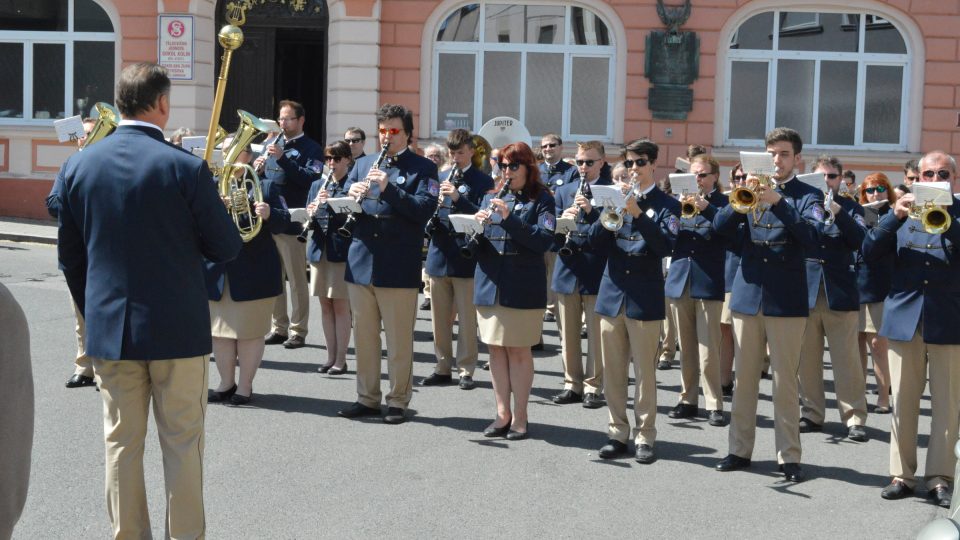 Kmochův orchestr v Kolíně