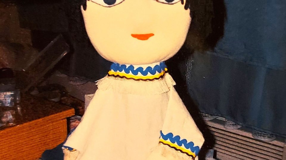 Paní Lázničková šila i jiné hračky nebo maňásky | foto: Jolana Nováková, Český rozhlas Paní Lázničková šila i jiné hračky nebo maňásky