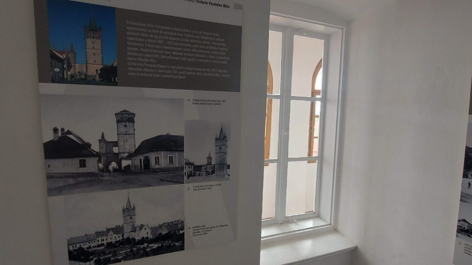 V Pražské věži si můžete prohlédnout expozici historických snímků