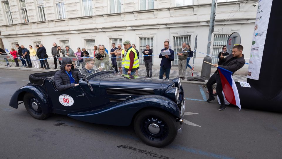 Start závodu 1000 mil československých 2024