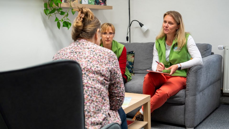 Pro pozůstalé je k dispozici poradna | foto: Michaela Nohejlová Pro pozůstalé je k dispozici poradna