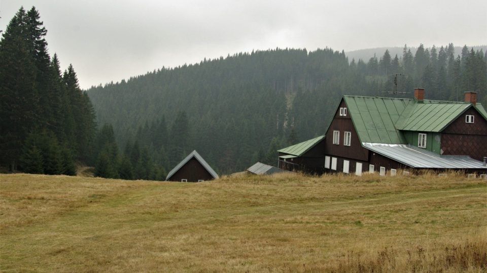 Cestou k Dobytčí rokli nad  Horní Malou Úpou 