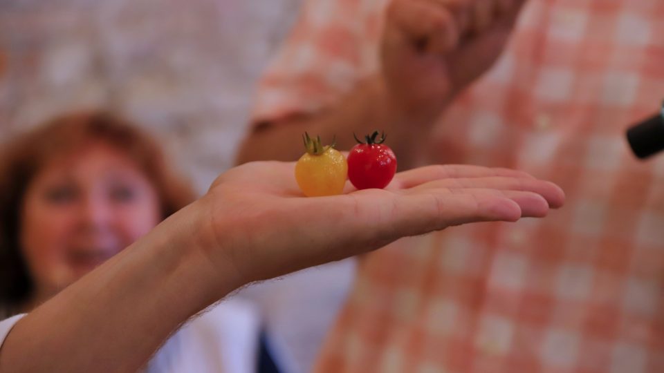 Blanšírovaná rajčata naložená do extra panenského olivového oleje