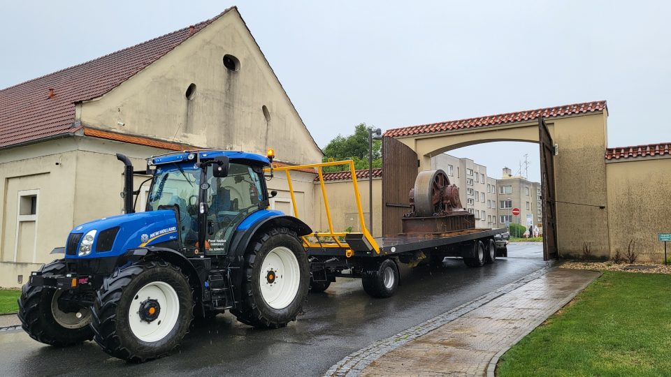 Přemístění rolny z cukrovaru do muzea