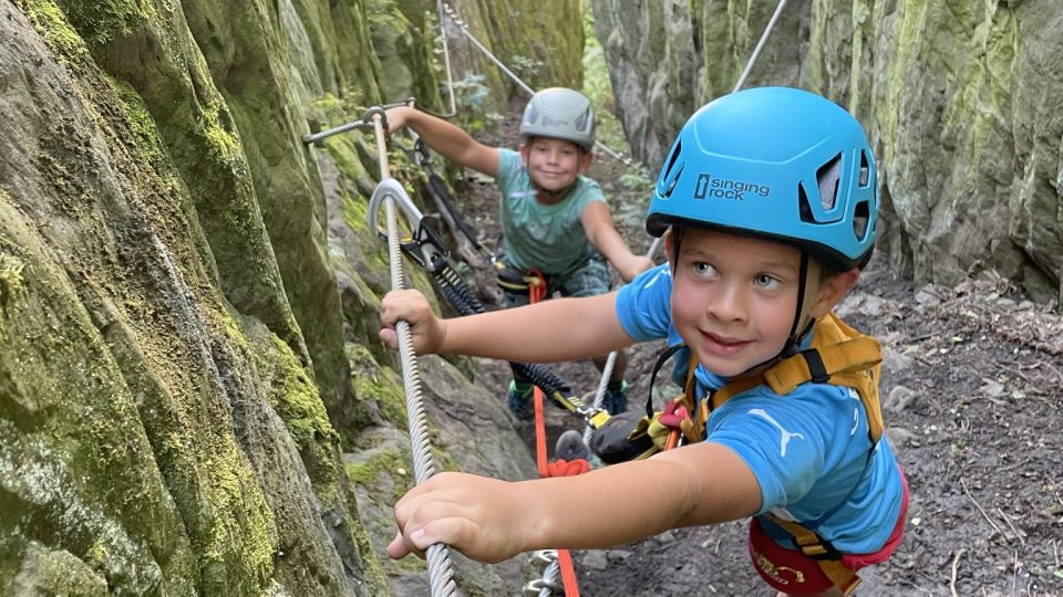 Komín via ferrata