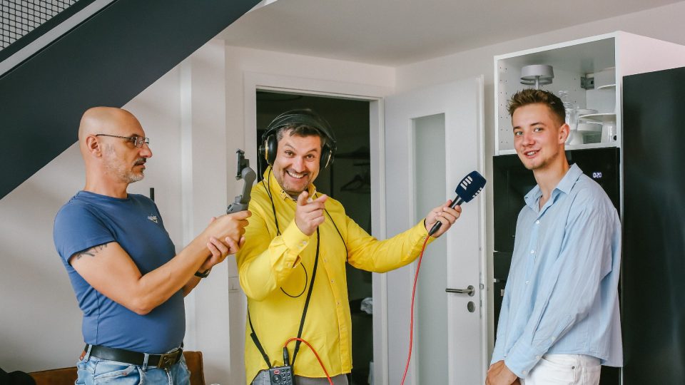 Honza Chlaň, Patrik Rozehnal a Vojta Vrtiška