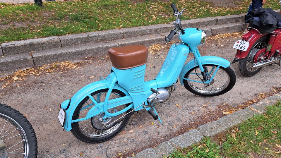 Některé motocykly vypadaly jako nové, i když jsou staré několik desítek let