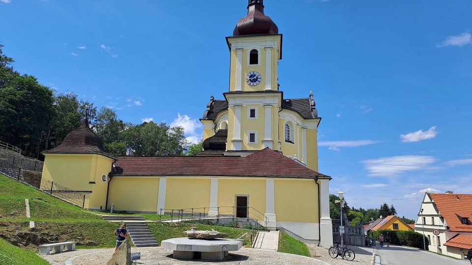 Dominanta Dobré Vody, kostel Panny Marie Těšitelky