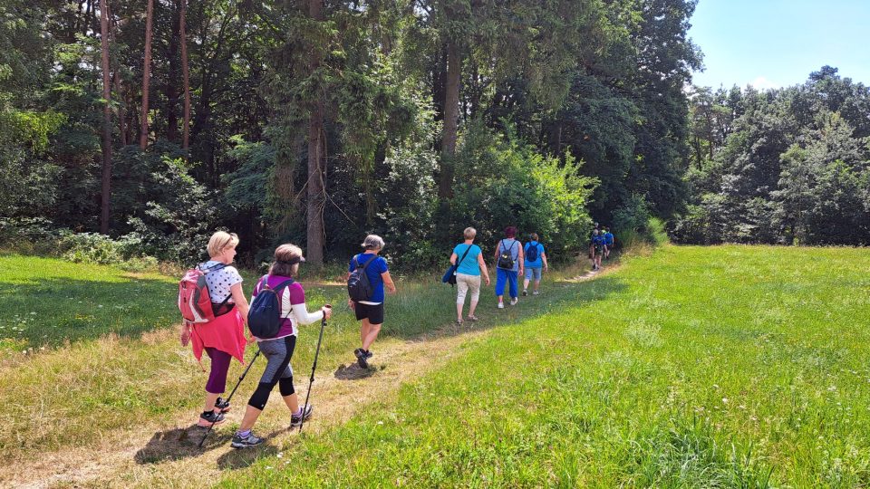 Počasí turistům přálo, bylo teplo a nepršelo