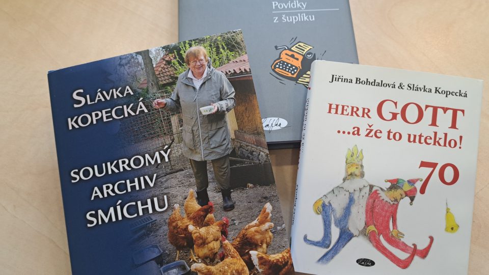 Humor najdete ve všech knížkách Slávky Kopecké