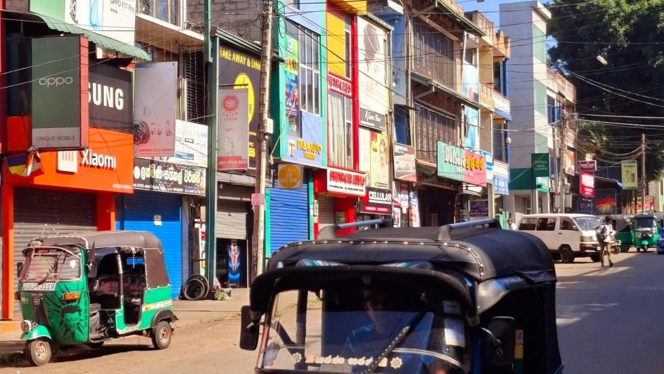 Tuk-tukem na Srí Lance | foto: archiv Jana Kunzeho Tuk-tukem na Srí Lance