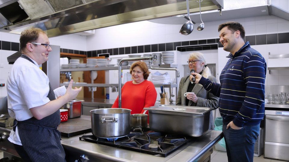 Radek David, Naďa Konvalinková, Kateřina Macháčková a Patrik Rozehnal