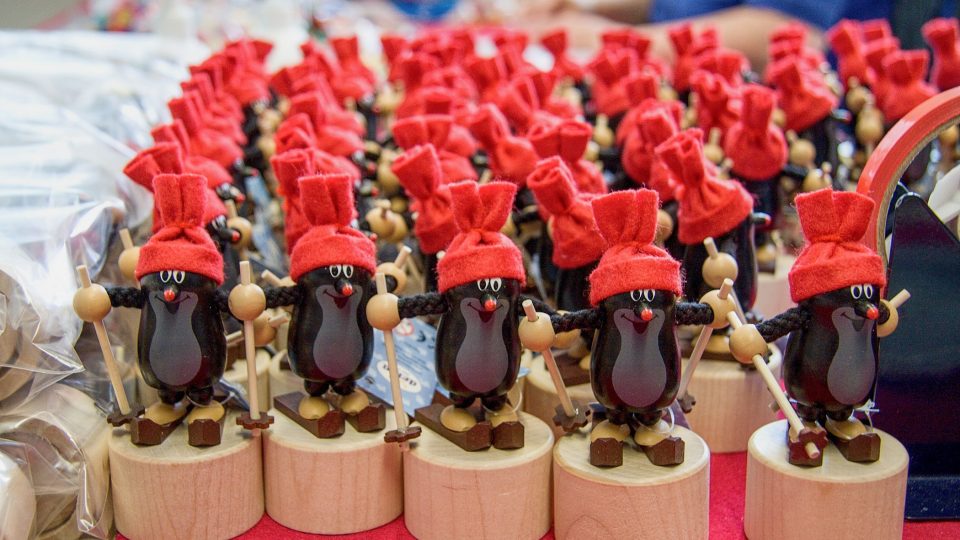 Krteček na lyžích | foto: Jaroslav Hoření, Český rozhlas Krteček na lyžích