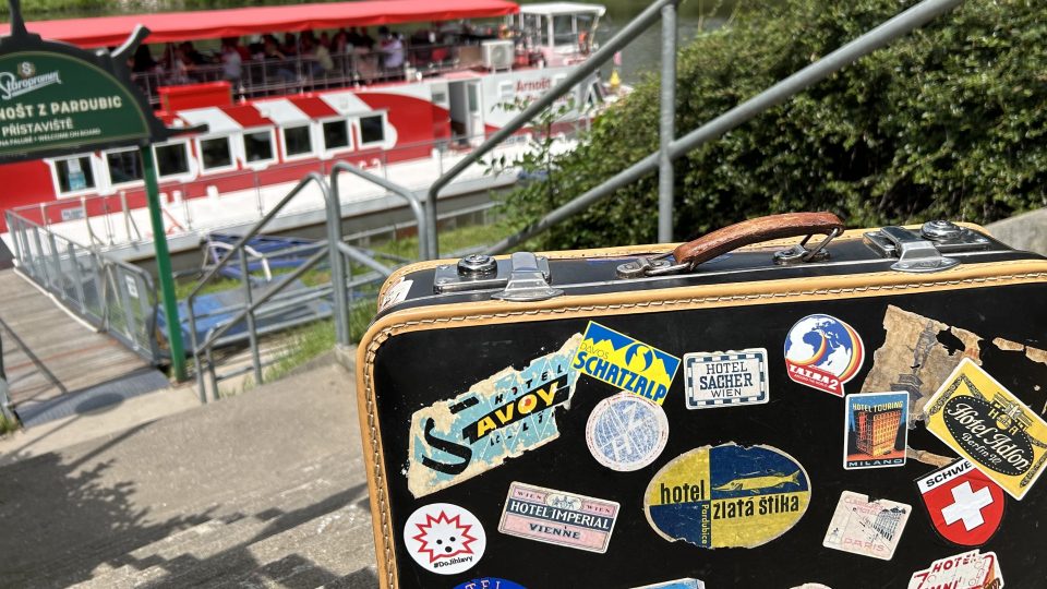 Na palubu Arnošta z Pardubic | foto: Petr Voldán, Český rozhlas Na palubu Arnošta z Pardubic