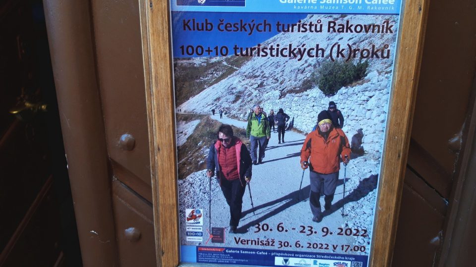 Janu Rennerovi je věnována část výstavy Klubu českých turistů v Galerii Samson | foto: Barbora Kvapilová, Český rozhlas Janu Rennerovi je věnována část výstavy Klubu českých turistů v Galerii Samson