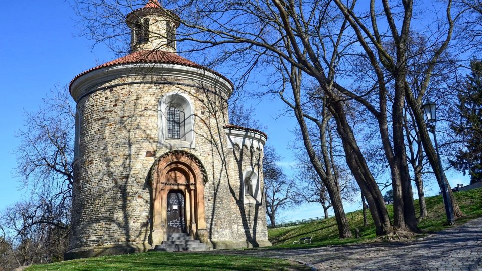 Nejstarší pražskou rotundou je rotunda svatého Martina na Vyšehradě