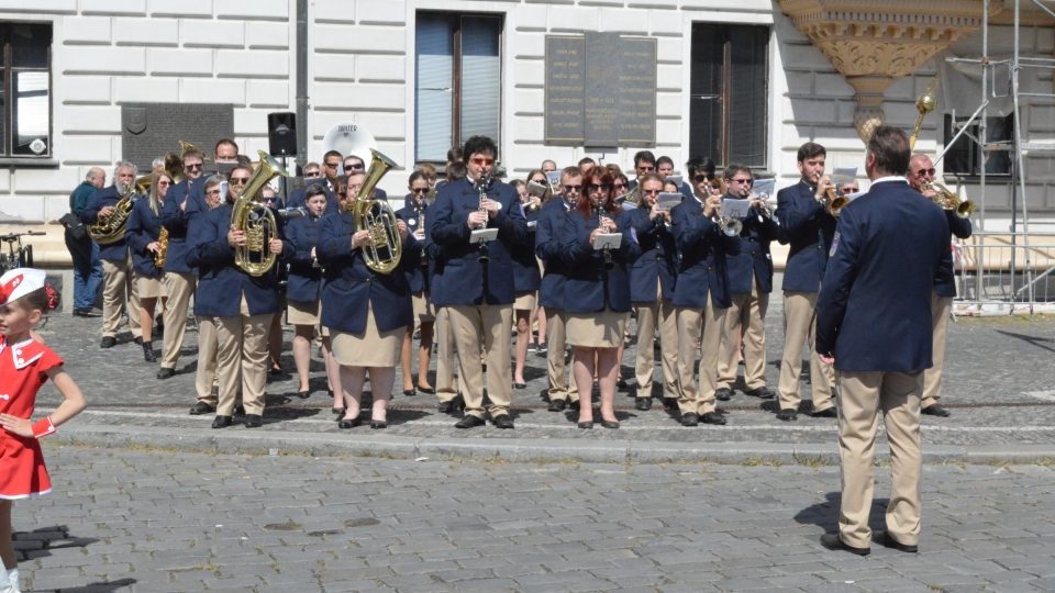 Kmochův orchestr v Kolíně