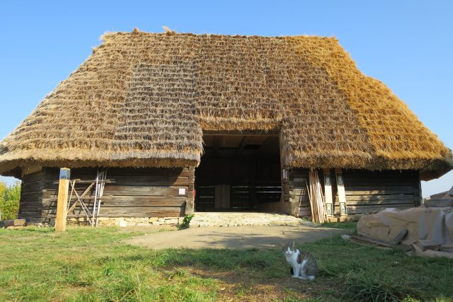 Stodola byla do Trstěnice přenesena z obce Čistá u Litomyšle 	 | foto: Tereza Brázdová,  Český rozhlas