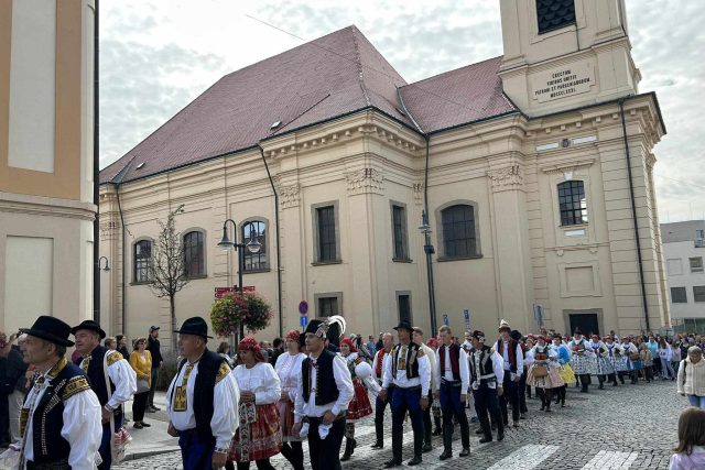 Růžencová pouť v Uherském Brodě | foto: Leona Nevařilová,  Český rozhlas